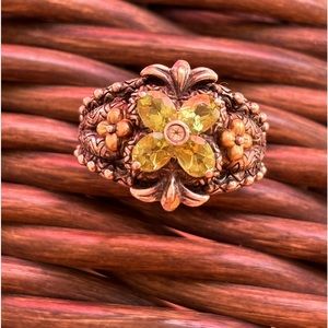 Barbara Bixby ring and enhancer/pendant